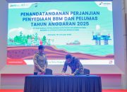 Pertamina Patra Niaga Regional Sulawesi dan Polda Sulawesi Utara Teken Perjanjian Penyediaan BBM dan Pelumas Tahun 2025