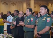 Irdam XIV/Hsn Hadiri Perayaan Natal Oikumene Umat Kristiani Sulsel
