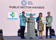 Kemenkes Raih Gold Award pada ASEAN Digital Awards 2025 atas Inovasi Digitalisasi Kesehatan