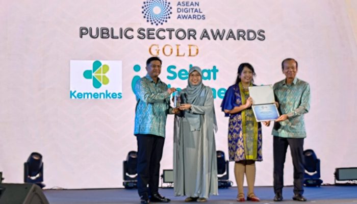 Kemenkes Raih Gold Award pada ASEAN Digital Awards 2025 atas Inovasi Digitalisasi Kesehatan