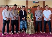 Kapolres Polman Hadiri Akad Nikah Seorang Tahanan di Masjid Al Hisbah