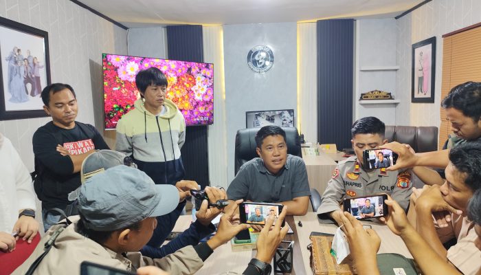 Satreskrim Polres Polman Menangkap Pelaku Pencurian Dirumah Korban Kebakaran