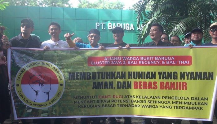 Terdampak Banjir, Warga Bukit Baruga Tuntut Ganti Rugi