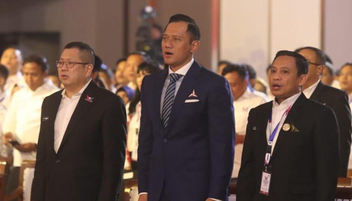Ucapkan Selamat ke AHY, Andi Yuslim Patawari Sebut Demokrat dan Perindo Miliki Kesamaan Nasionalis dan dipimpin Anak Muda