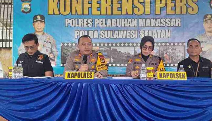 Polres Pelabuhan Makassar, Gagalkan Penyelundupan Mesin panen padi yang akan dijual ke Surabaya