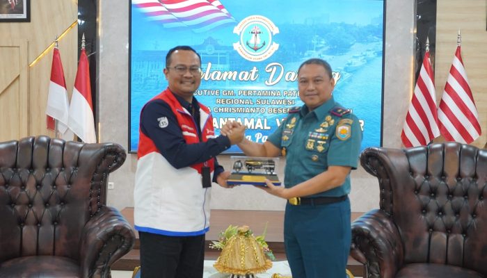 Bahas Sinergi dan Kesiapan Energi Jelang Idulfitri, Pertamina Patra Niaga Regional Sulawesi Dialog Bersama Danlantamal VI Makassar