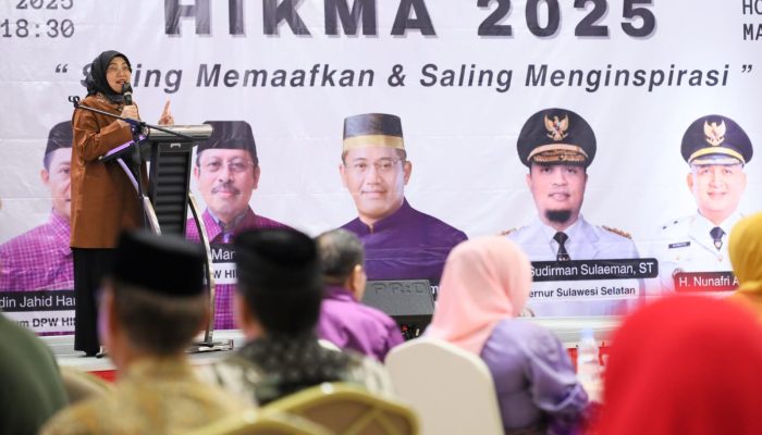 Aliyah Mustika Ilham Hadiri Halal Bi Halal HIKMA Sulsel, Tekankan Persatuan dan Nilai Budaya Enrekang
