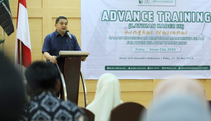 Wali Kota Munafri Tekankan Kerja Keras Motivasi Kader HMI Badko Sulsel