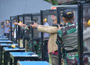Wartawan Juga Harus Sehat, Danlantamal VI Ajak Insan Pers Olahraga Fun Shooting