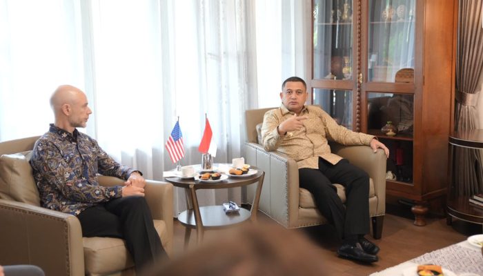 Wali Kota Munafri Bertemu Konjen Amerika Perkuat Kerjasama SDM dan Investasi
