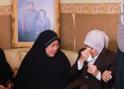 Aliyah Mustika Ilham Melayat ke Rumah Duka Komjen (Purn) Jusuf Manggabarani