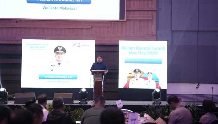 Munafri Tegaskan Komitmen Pemkot Makassar Kolaborasi dengan Buruh