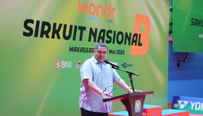 Support Tim Bulu Tangkis, Munafri Harap Atlet Bisa Berlaga di PON