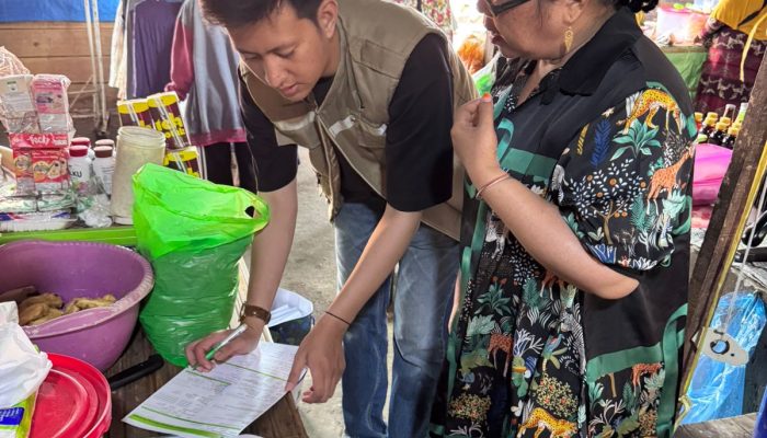 Perumda Pasar Makassar Sosialisasikan Digitalisasi Pembayaran Non Tunai di Pasar Tradisional