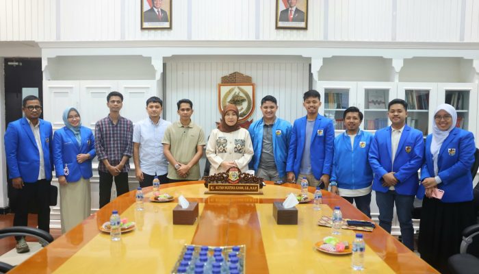 Silaturahmi Penuh Semangat Wakil Wali Kota Makassar Saat Terima Audiensi DPD KNPI