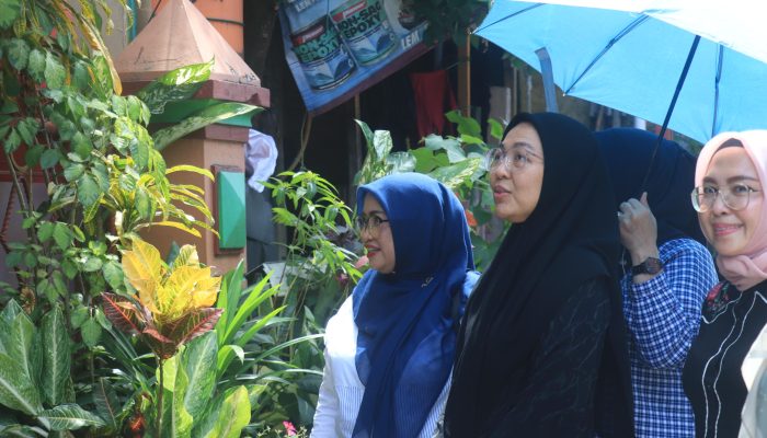 Ikuti Lomba Kelurahan Terpadu Tingkat Provinsi, Ketua TP PKK Makassar Pantau Persiapan Kelurahan Panampu