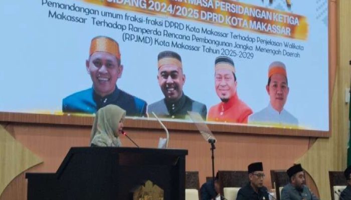 DPRD Makassar Gelar Paripurna Bahas Ranperda RPJMD 2025–2029
