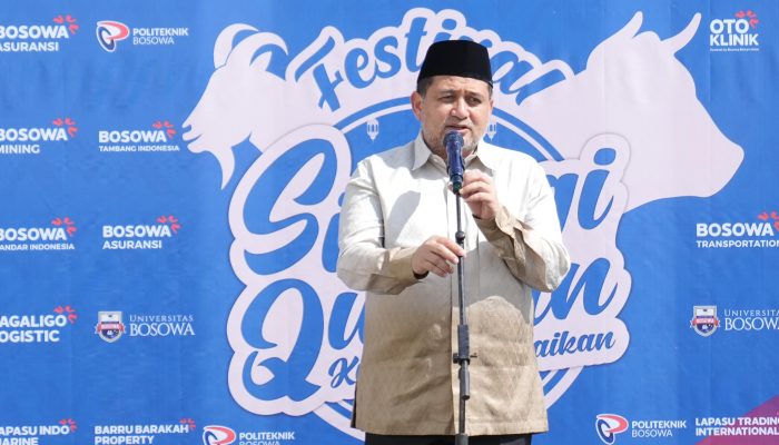 Wali Kota Makassar Bareng Ketua TP PKK Hadiri Festival Kurban 2025 Oleh Bosowa Peduli