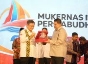 Wali Kota Munafri dan Wamenag RI Hadiri Mukernas Permabudhi di Makassar