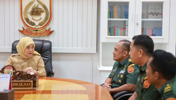 Bangun Sinergitas, Aliyah Mustika Ilham Berbincang Dengan Kepala Lemasmil IV Makassar