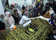 Aliyah Mustika Ilham Melayat ke Rumah Duka, Sampaikan Belasungkawa atas Wafatnya Ibunda Amir Uskara