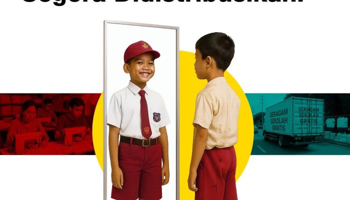Delapan Sekolah di Makassar, Akan Terima 1.000 Pasang Seragam Sekolah Gratis