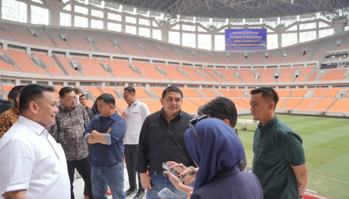 Wali Kota Makassar Matangkan Pembangunan Stadion Untia Lewat Studi di JIS