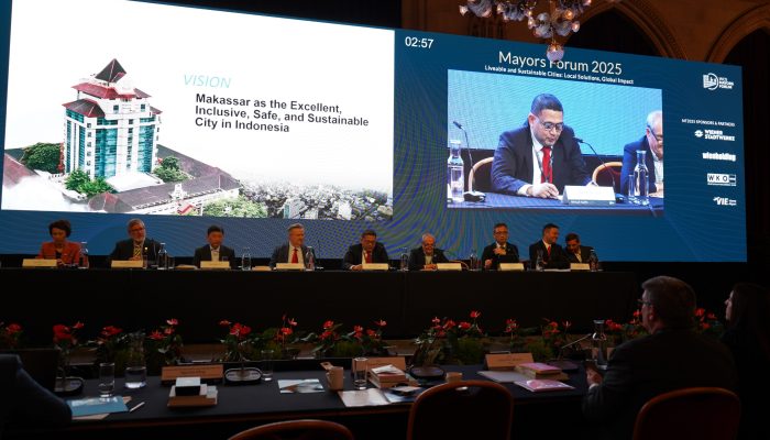 Jadi Pembicara di Panggung Internasional: Munafri Ulas Kearifan Lokal, Curi Perhatian Dunia di Forum WCSMF Vienna