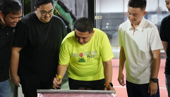 Wali Kota Munafri Resmikan Top Spin Arena, Padel Jadi Magnet Baru Olahraga di Makassar