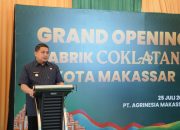 Resmikan Pabrik Coklatana, Wali Kota Makassar Harap Serap Tenaga Kerja