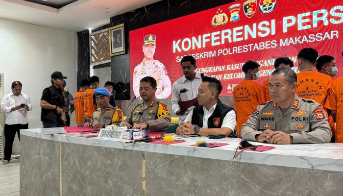 Jatanras Polrestabes Makassar, Tangkap Pelaku Penyerangan Warga di Tiga Lokasi Berbeda di Makassar