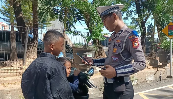Anak dibawah Umur Terjaring Razia Operasi Patuh Satlantas Polrestabes Makassar