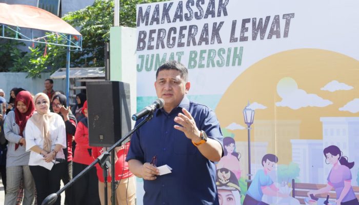 Munafri Gaungkan Masyarakat Makassar  Cinta Lingkungan Terbebas dari Sampah