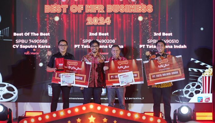 Apresiasi Mitra Kerja, Pertamina Patra Niaga Sulawesi Gelar Awarding Mitra Retail Sales 2024–2025