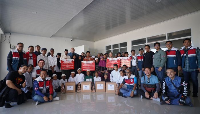 “Kemerdekaan Riding” Pertamina Patra Niaga Sulawesi Gelar Bakti Sosial di Sejumlah Panti Asuhan