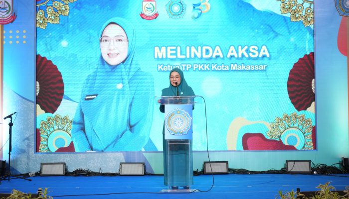 Puncak Gebyar PKK, Melinda Aksa Ajak Wujudkan Asta Cita Menuju Indonesia Emas 2045