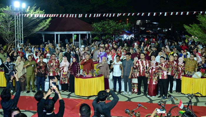 Munafri-Aliyah Paparkan Tujuh Program Unggulan Pemkot Makassar di Pesta Rakyat Tamalate