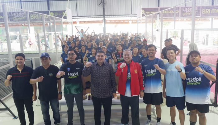 Wali Kota Makassar Buka Losdoll Padel Tournament Vol. 1, Ajak Warga Hidup Sehat