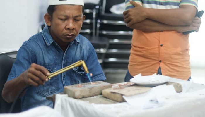 Tiga Hari Belajar Kriya Logam, Peserta Sampaikan Apresiasi untuk Dekranasda Makassar