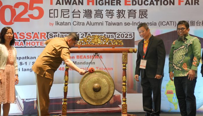 48 Kampus Taiwan Hadiri Pameran Pendidikan di Makassar, Munafri Dorong Generasi Muda Ambil Peluang