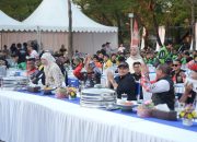 Finis di Makassar, Munafri-Aliyah Jamu Bikers se-Indonesia Makan Malam di Anjungan Pantai Losari