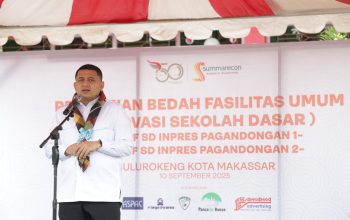 Resmikan SD Inpres Pagandongan, Munafri Tekankan Pentingnya Sekolah sebagai Pusat Pembinaan Karakter dan Budaya Lokal