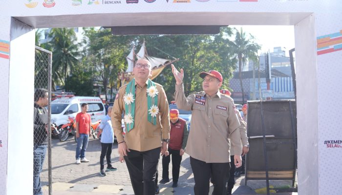 Sekjen Kemensos dan Wali Kota Makassar Bentuk Kampung Siaga Bencana di Manggala dan Biringkanaya