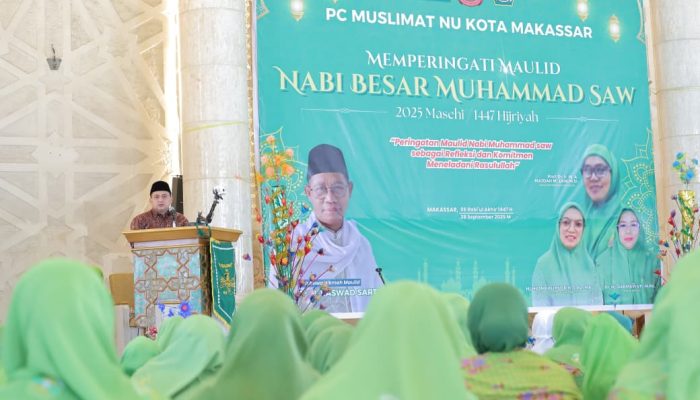Wali Kota Munafri Ajak Muslimat NU Perkuat Peran Perempuan dalam Pembangunan Makassar