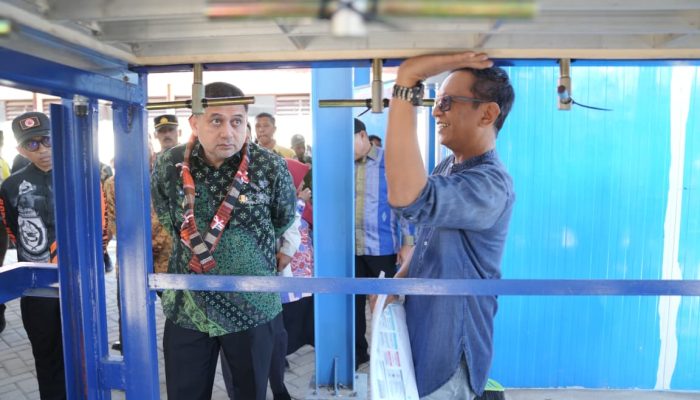 Munafri Tinjau Progres Pengembangan Pabrik Es Pertama di Pulau Barrang Lompo