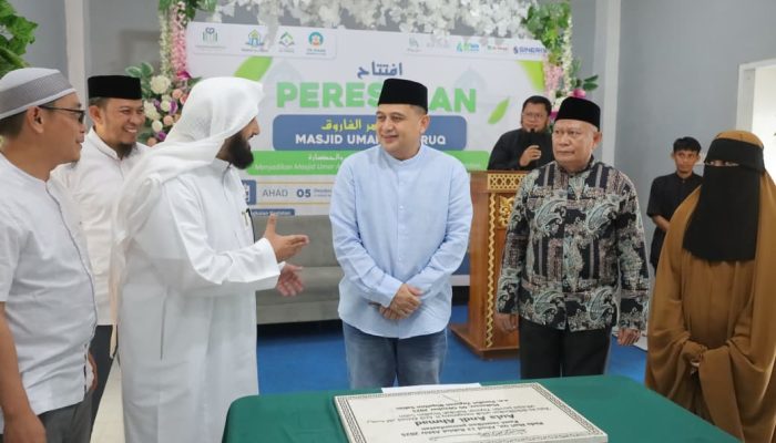 Resmikan Masjid Umar Al Faruq, Munafri Harap Memperdalam Ilmu Keagamaan Masyarakat Tamalanrea