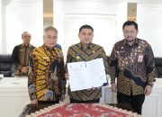 Wali Kota Makassar Tandatangani PKS Tripartit Optimalisasi Pemungutan Pajak Pusat-Daerah