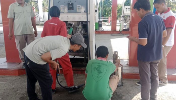 Pastikan Penyaluran Sesuai Takaran BBM, Pertamina Patra Niaga Sulawesi Uji Tera di SPBU Pasangkayu