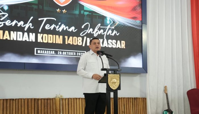 Wali Kota Munafri Hadiri Lepas Sambut Dandim 1408/Makassar, Ajak Forkopimda Perkuat Sinergi