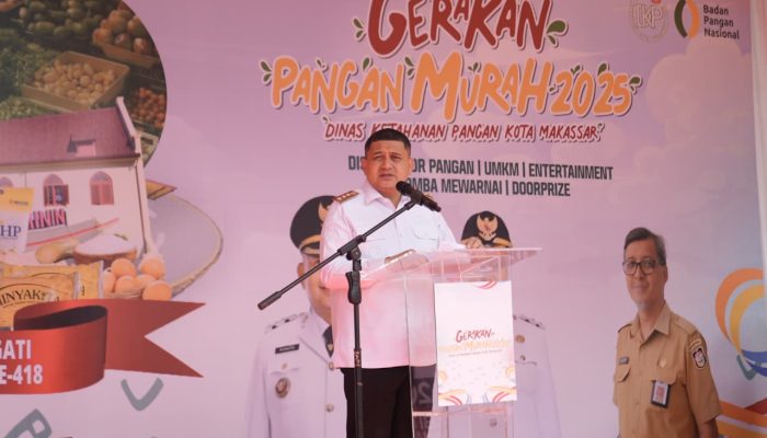 Wali Kota Munafri Buka Gerakan Pangan Murah di Manggala, Dorong Akses Pangan Terjangkau bagi Warga